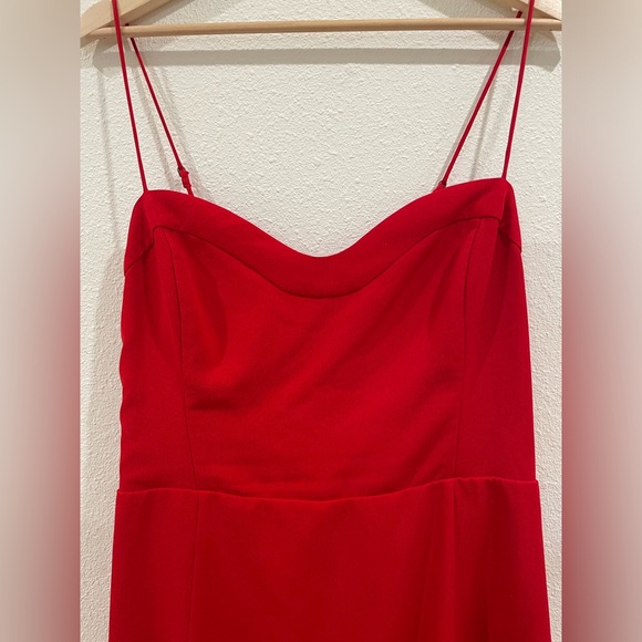 Abercrombie & Fitch Red Sweetheart Mini Valentine’s Day Dress Size Large - Picture 3 of 6